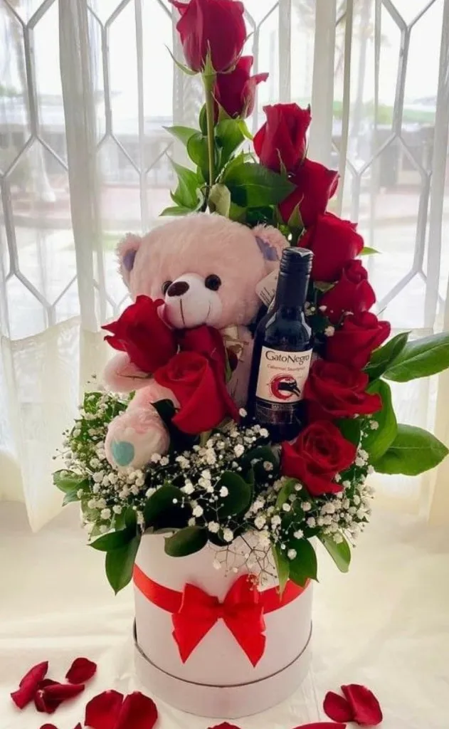 Caja de Amor – Valentine Rose Gift Box