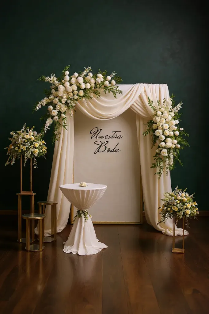 Timeless Vows Wedding Backdrop Package